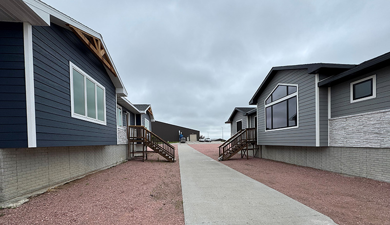 2 student built homes