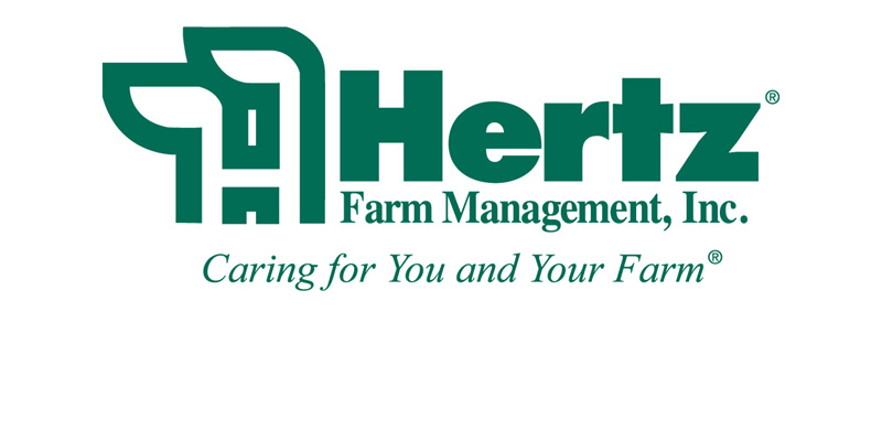 Hertze Farm Management Inc. logo. Caring for You and Your Farm