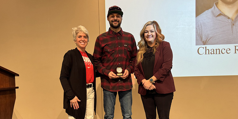 Chance Rohlk, Faculty Award Winner