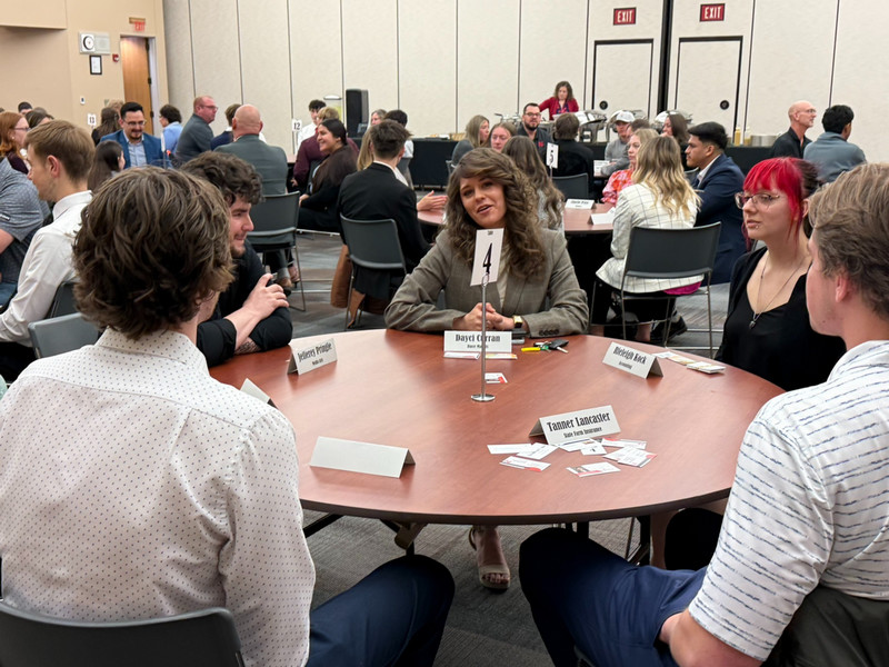 Business networking luncheon at Northeast Community College