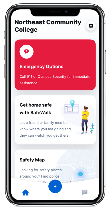 LiveSafe app on mobile phone