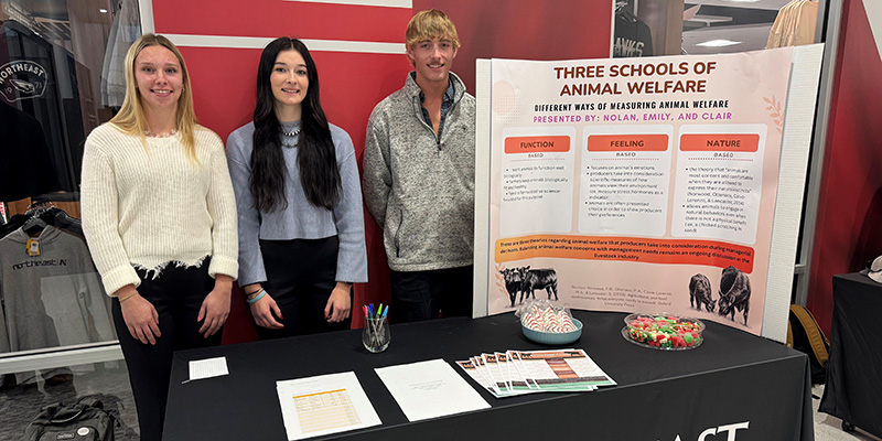Northeast Ag Students Present Their Research