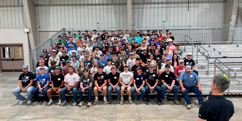 Pride and Ownership Conveyed at Ag Orientation